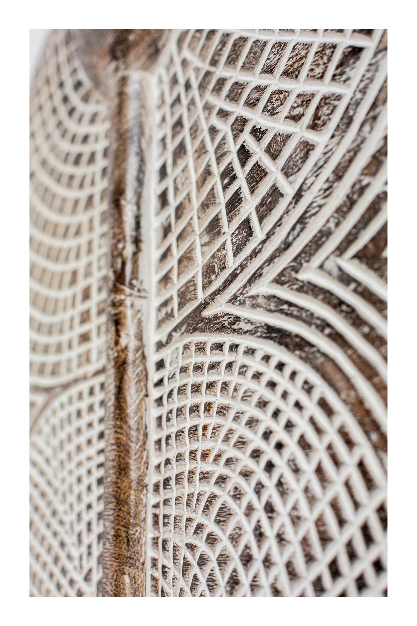 Timor King's Royal Symbol - Natural Wood - Style 05