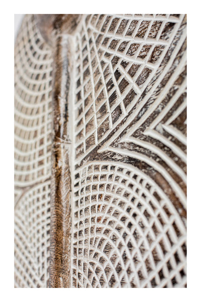 Timor King's Royal Symbol - Natural Wood - Style 05