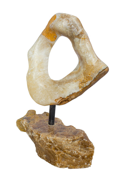 Onyx Protective Ring - Natural Stone - Small