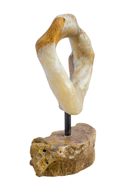 Onyx Protective Ring - Natural Stone - Small