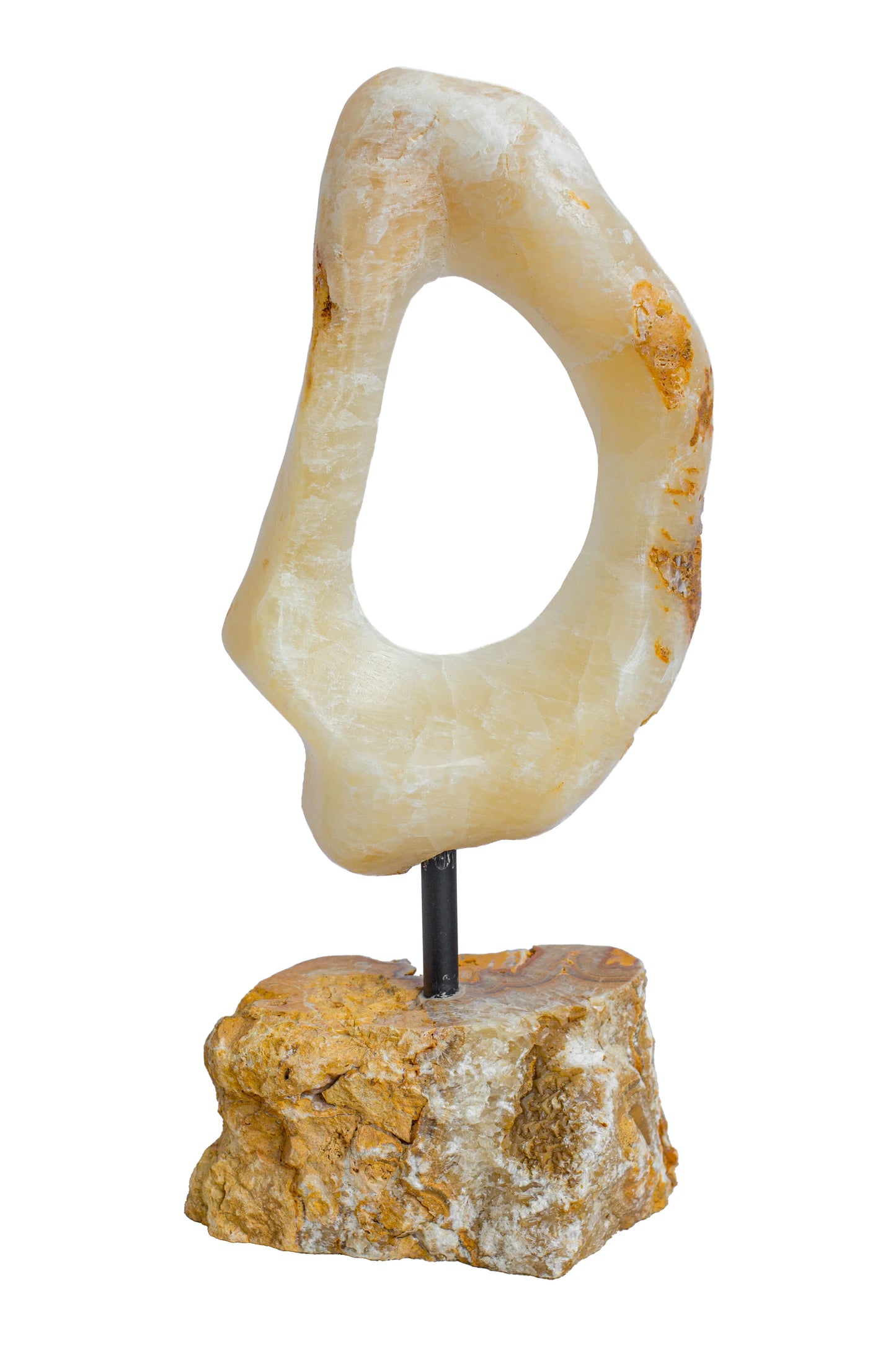 Onyx Protective Ring - Natural Stone - Medium