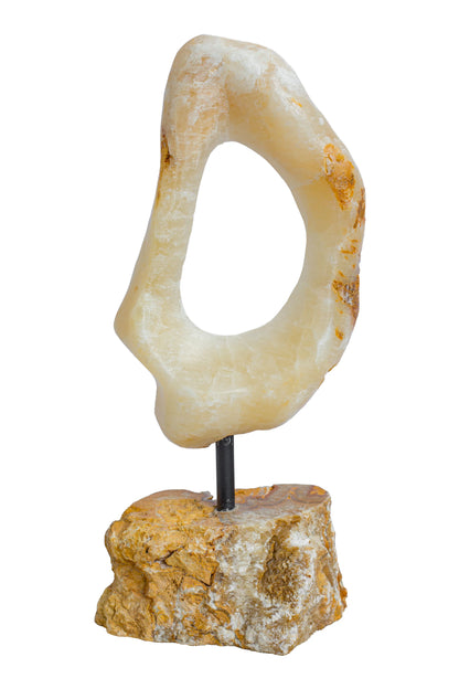Onyx Protective Ring - Natural Stone - Medium