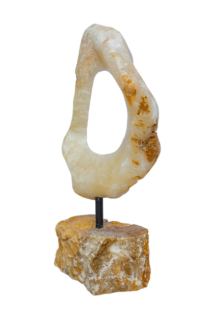 Onyx Protective Ring - Natural Stone - Medium