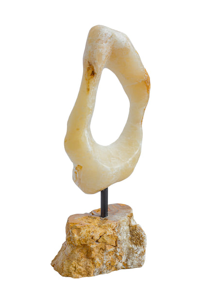 Onyx Protective Ring - Natural Stone - Medium