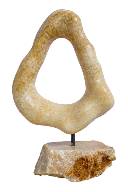 Onyx Protective Ring - Natural Stone - Large