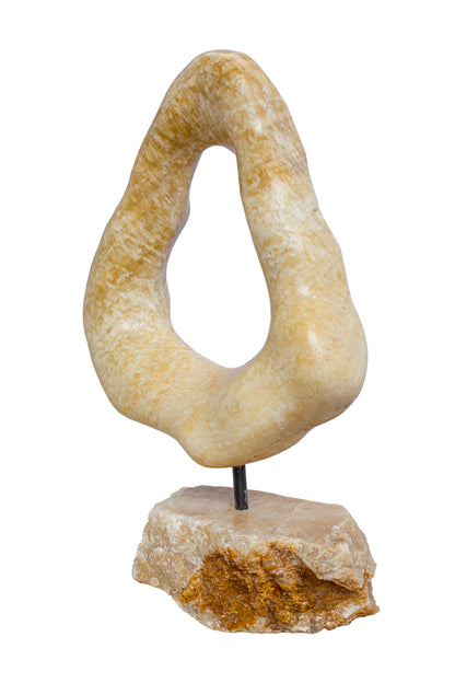 Onyx Protective Ring - Natural Stone - Large