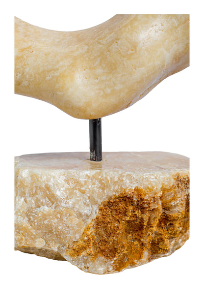 Onyx Protective Ring - Natural Stone - Large