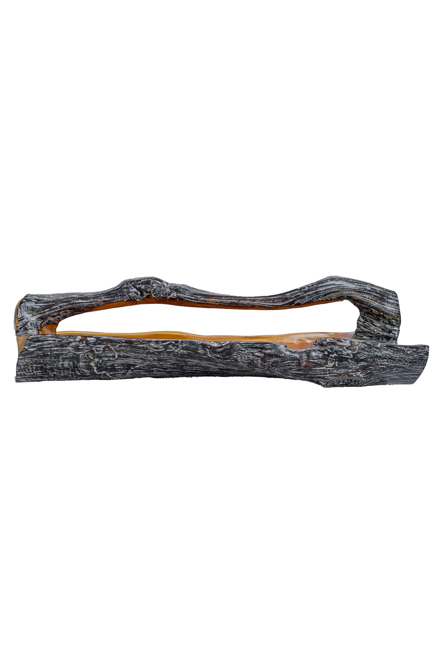 Teak Root Wooden Bowl with Handle - Style 04