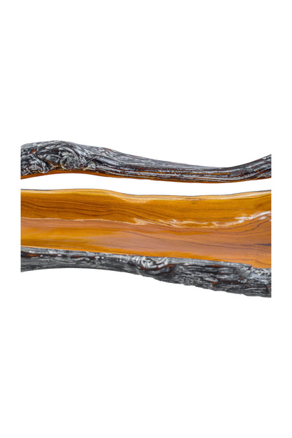 Teak Root Wooden Bowl with Handle - Style 04