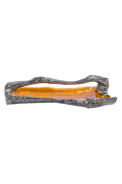 Teak Root Wooden Bowl with Handle - Style 04