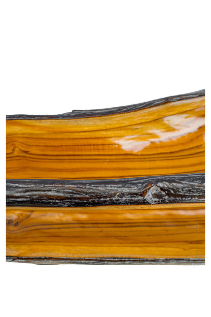 Teak Root Wooden Bowl with Handle - Style 05