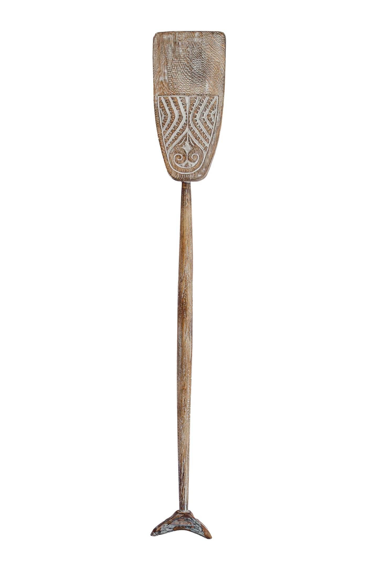Timor Tribal Hand Carved Antique Oar - Style 7