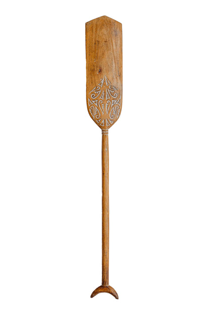 Timor Tribal Hand Carved Antique Oar - Style 10