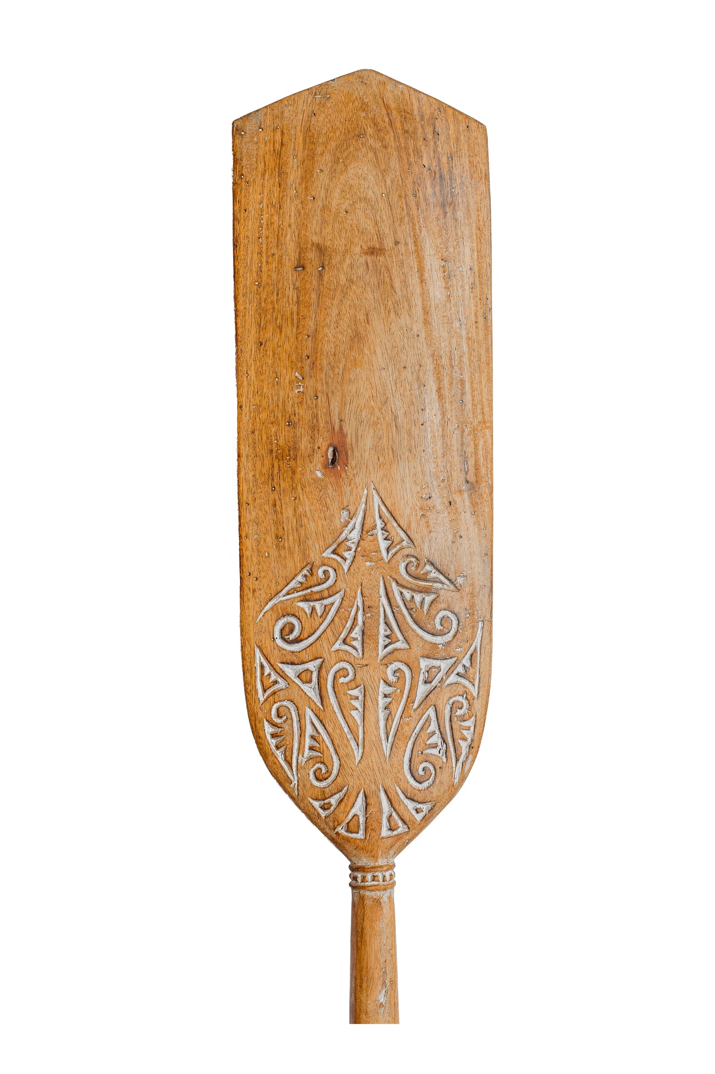Timor Tribal Hand Carved Antique Oar - Style 10