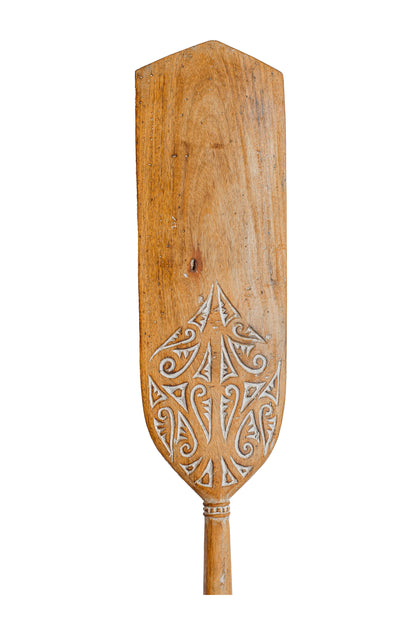 Timor Tribal Hand Carved Antique Oar - Style 10