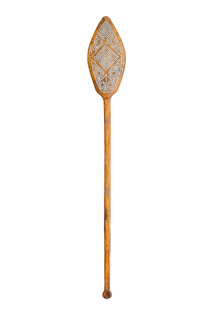 Timor Tribal Hand Carved Antique Oar - Style 14