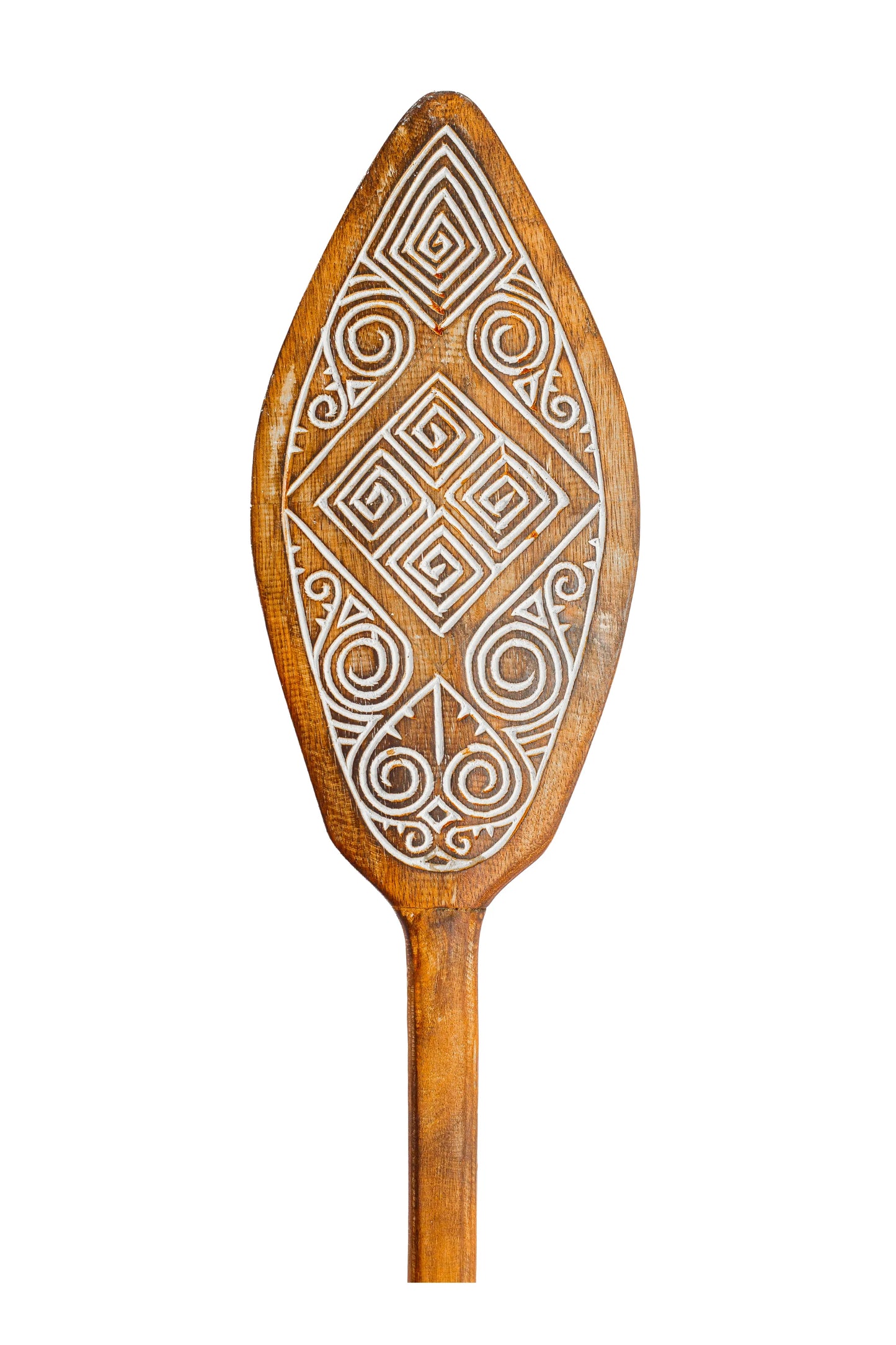Timor Tribal Hand Carved Antique Oar - Style 14