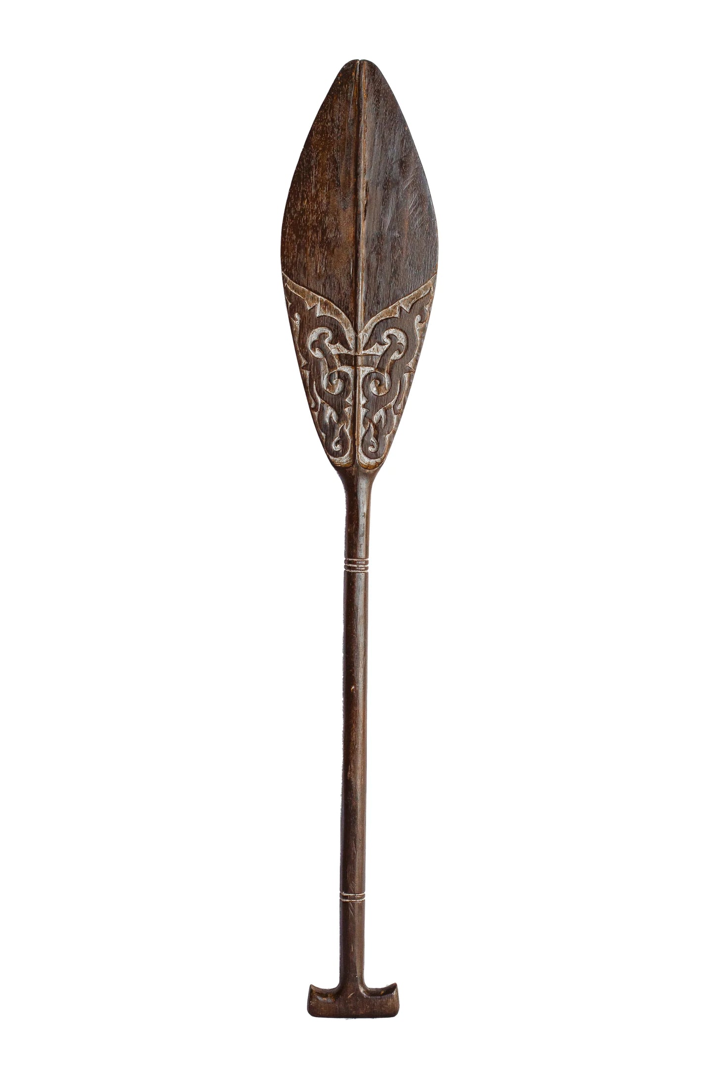 Timor Tribal Hand Carved Antique Oar - Style 15