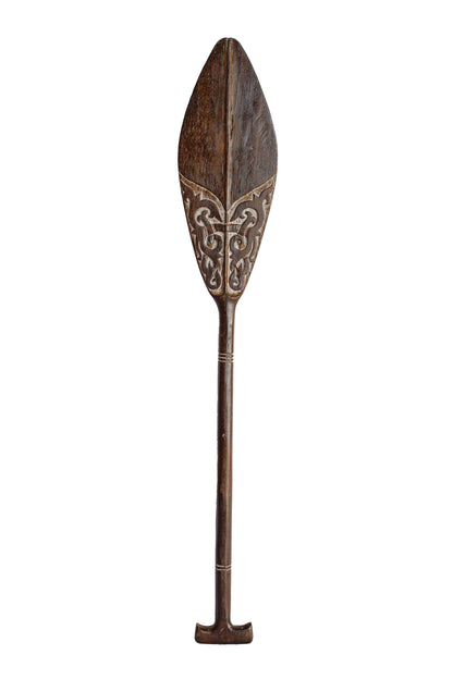 Timor Tribal Hand Carved Antique Oar - Style 15