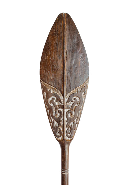 Timor Tribal Hand Carved Antique Oar - Style 15