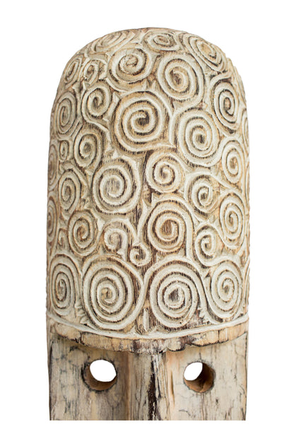 Timor King's First Confidante - Natural Wood - Style 06