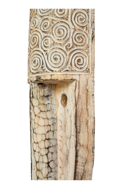 Timor King's First Confidante - Natural Wood - Style 06