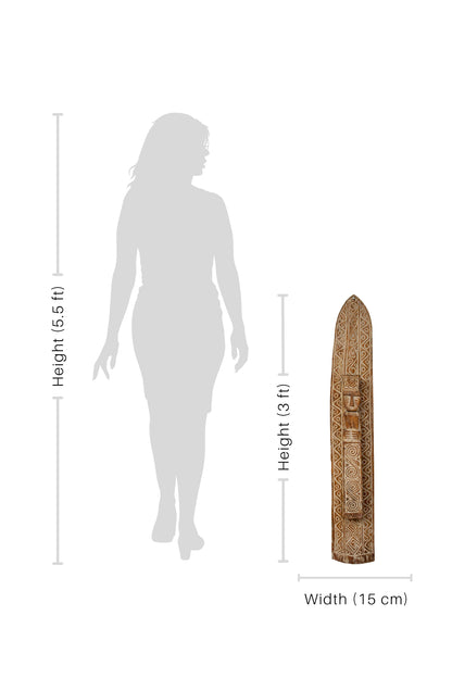 Timor Queen's Aid - Natural Wood
