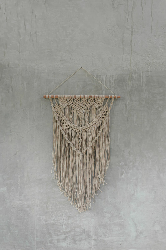 Wall Hanging Macrame - Hand Woven Intricate