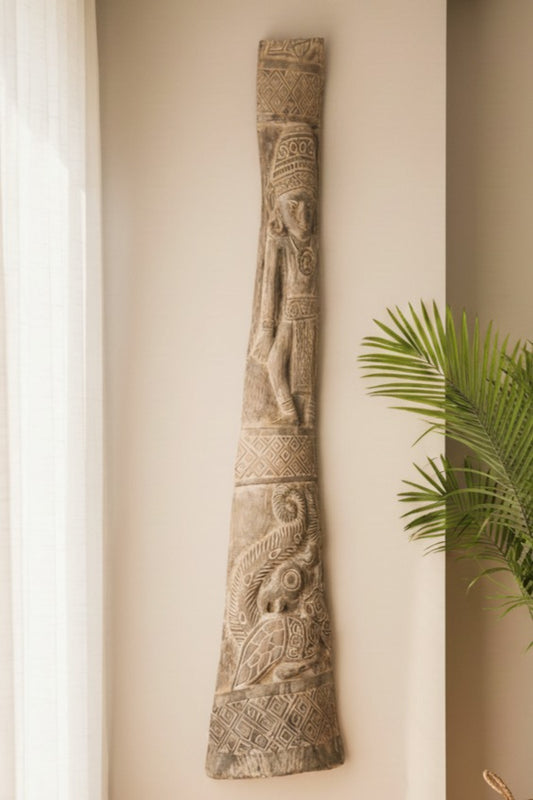 Tribal Madurese Carved Panel – Style 08