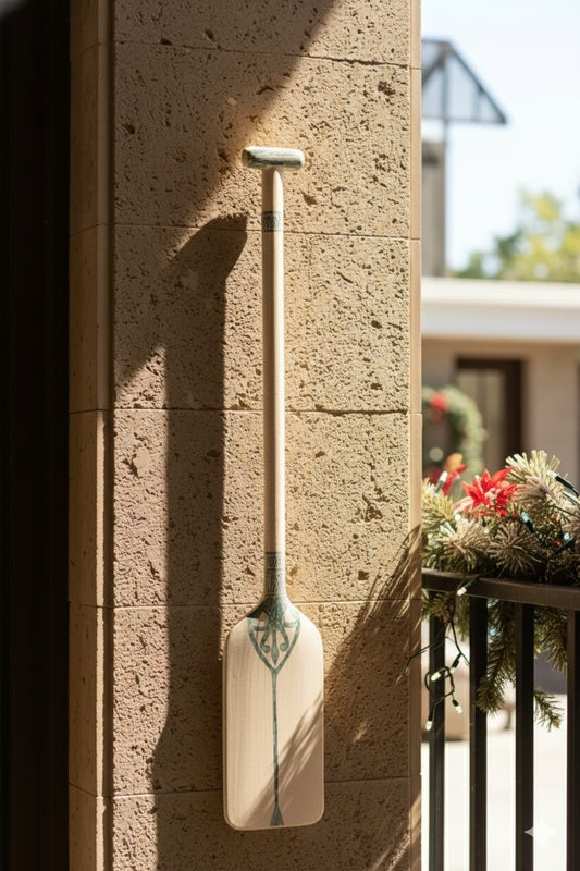 Tropical Paradise Decorative Oars - Style 03 (Tropical Hues)