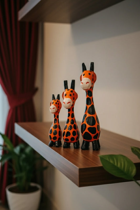 Whimsical Giraffe Trio (Set)