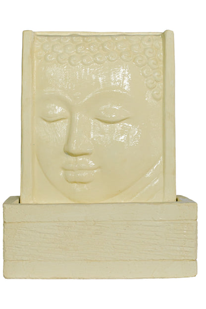 Cascading Water Fall with Peaceful Buddha Face - Small