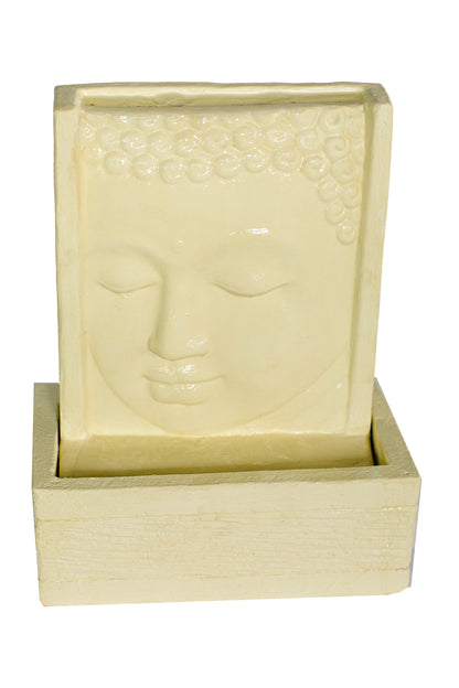 Cascading Water Fall with Peaceful Buddha Face - Small