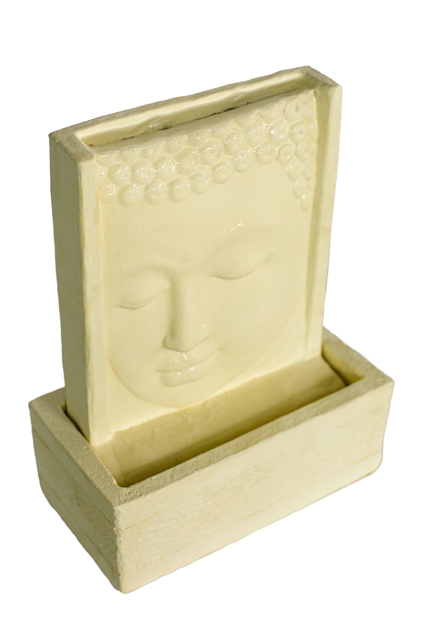 Cascading Water Fall with Peaceful Buddha Face - Small