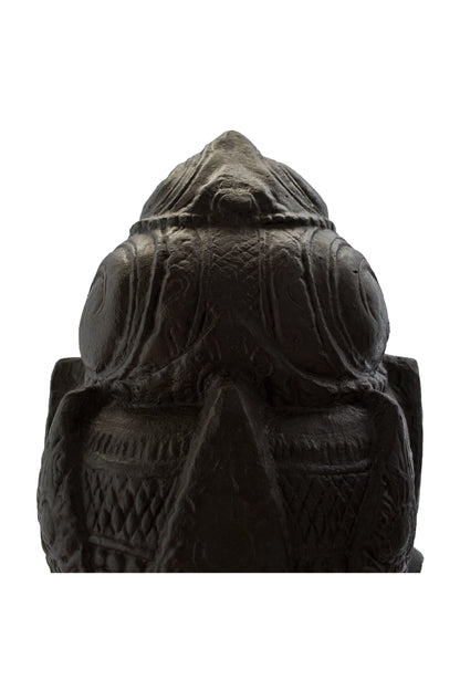 Lord Shiva Head Black Antique