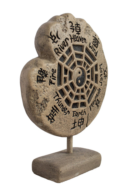 Yin Yang Symbol With 5 Natural Elements
