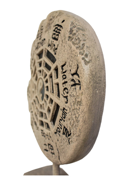 Yin Yang Symbol With 5 Natural Elements