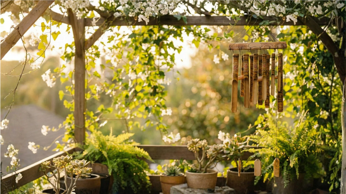 Bamboo Serenade Wind Chime