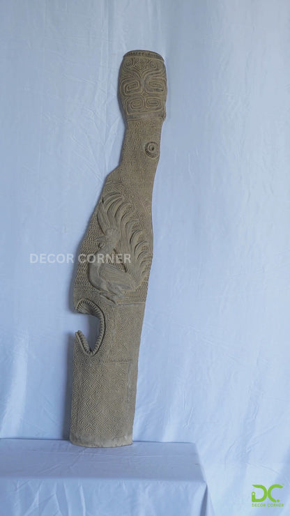 Tribal Madurese Carved Panel – Style 03