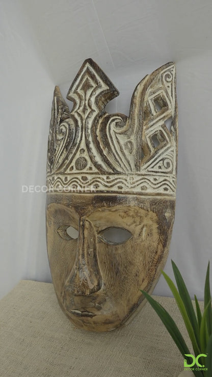 Timor Tribal Army General Mask