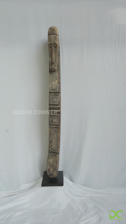 Toraja King’s Symbol of Luck - Seahorse Statue
