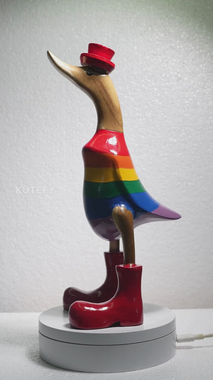 Cute Quacks Happy Ducks - Mr. Rainbow