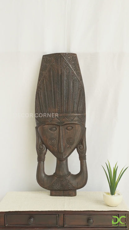 Balinese High Priestess Handcarved Mask