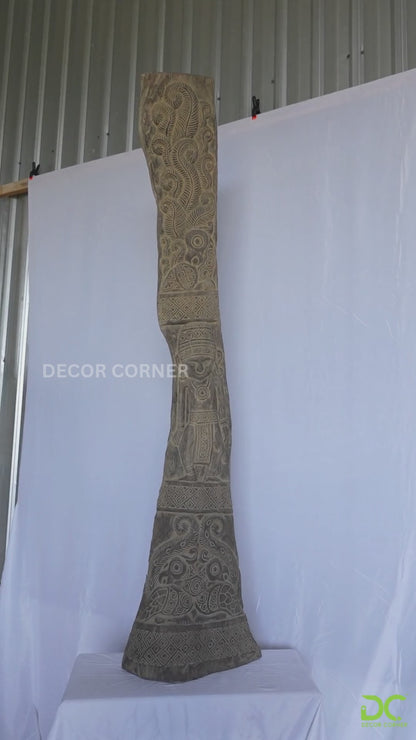 Tribal Madurese Carved Panel – Style 08
