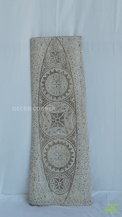 Timor Tribal Handcarved Panel - Style 3