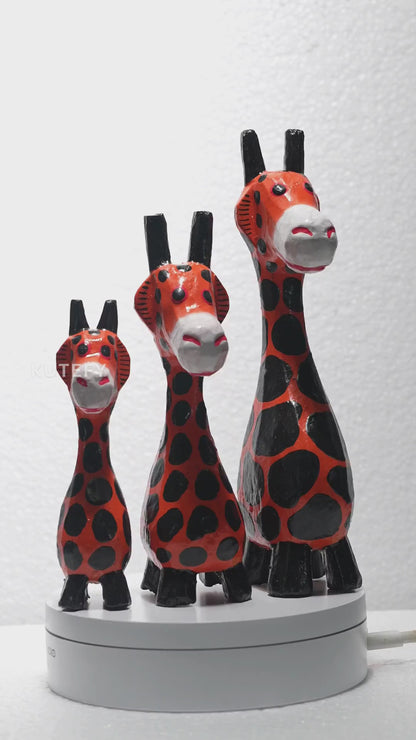 Whimsical Giraffe Trio (Set)