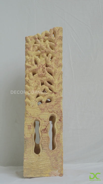 Hand Carved Garden Column - Extra Small