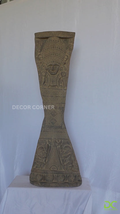 Tribal Madurese Carved Panel – Style 06
