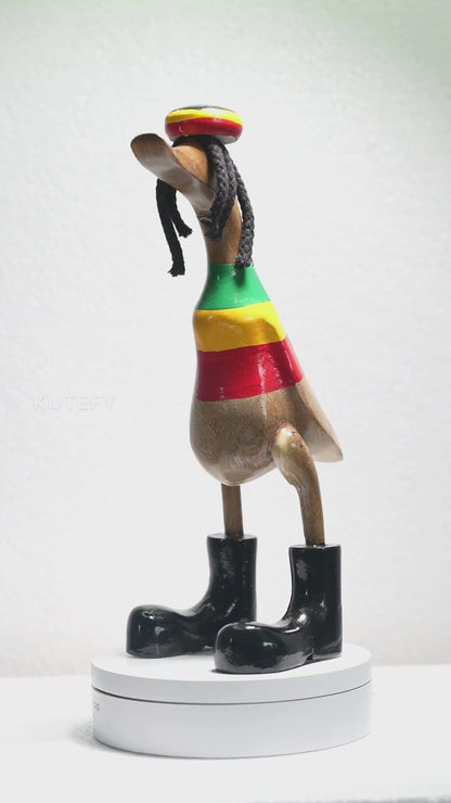 Cute Quacks Happy Ducks - Bob Marley