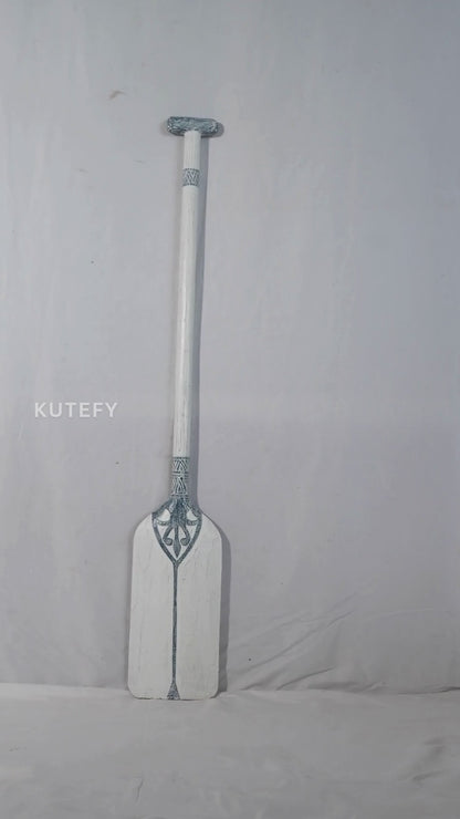 Tropical Paradise Decorative Oars - Style 03 (Tropical Hues)